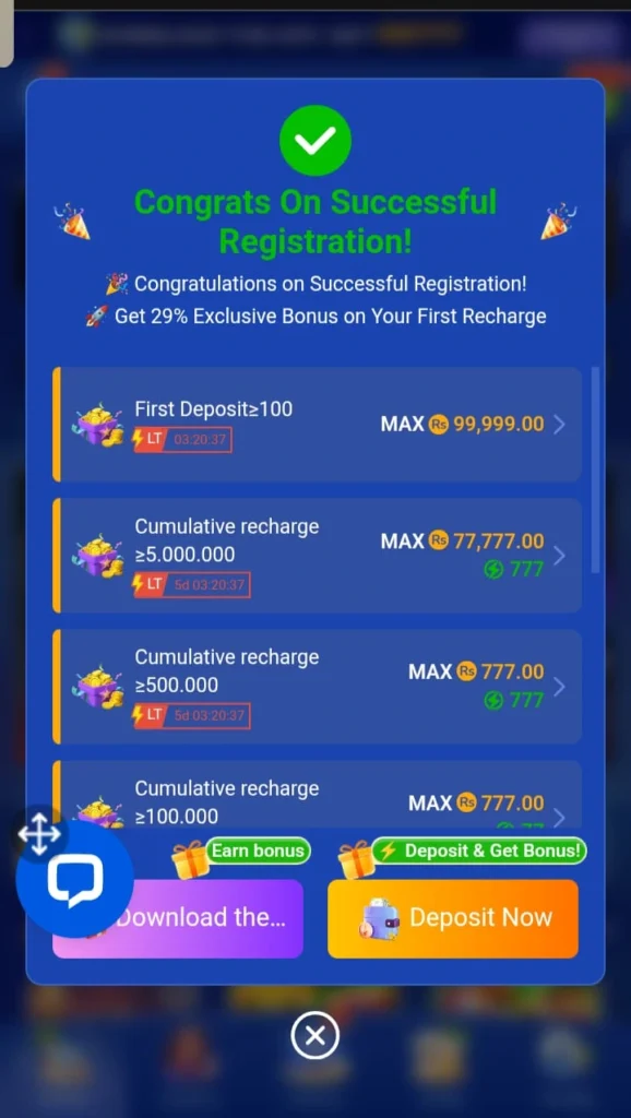 bonuses of Hot77 Game