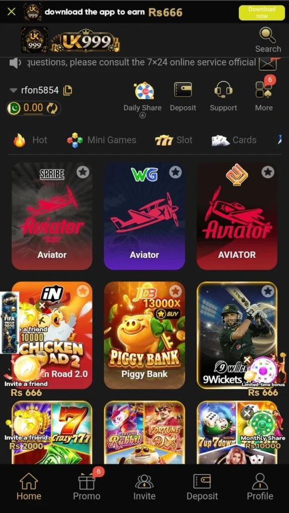 UK999 Game Sign UP