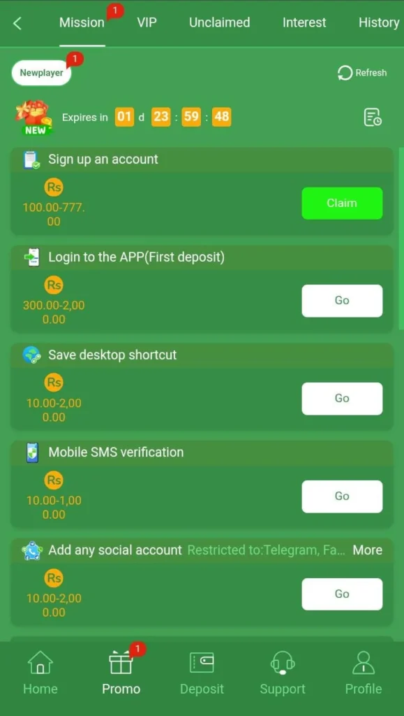 bonuses