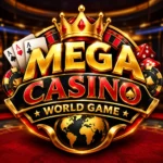 Mega Casino World Game Logo